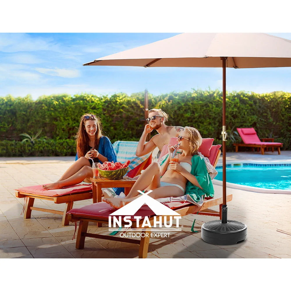 Outdoor Pole Umbrella Stand Base Pod Sand/Water Patio