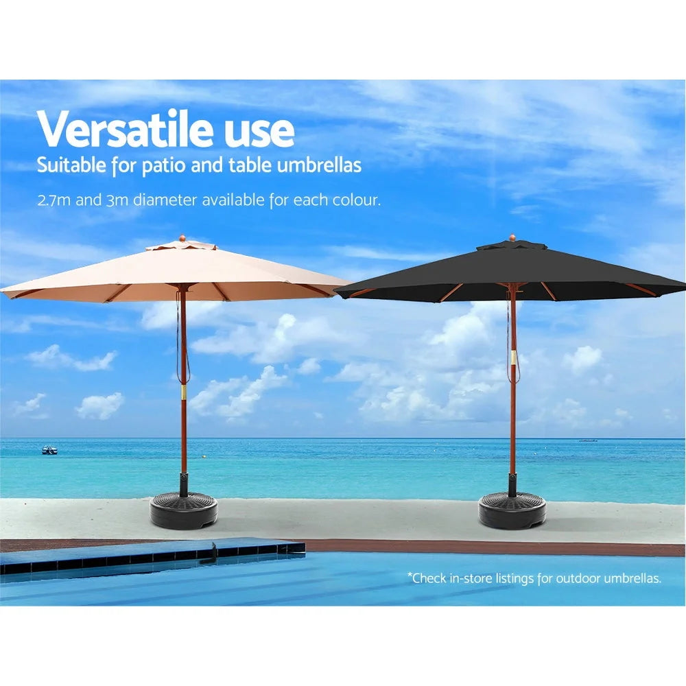Outdoor Pole Umbrella Stand Base Pod Sand/Water Patio