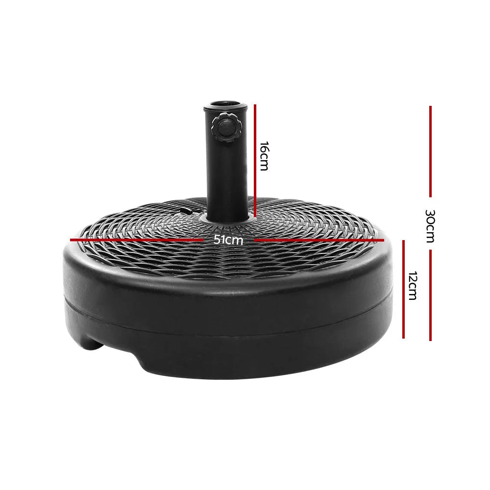 Outdoor Pole Umbrella Stand Base Pod Sand/Water Patio