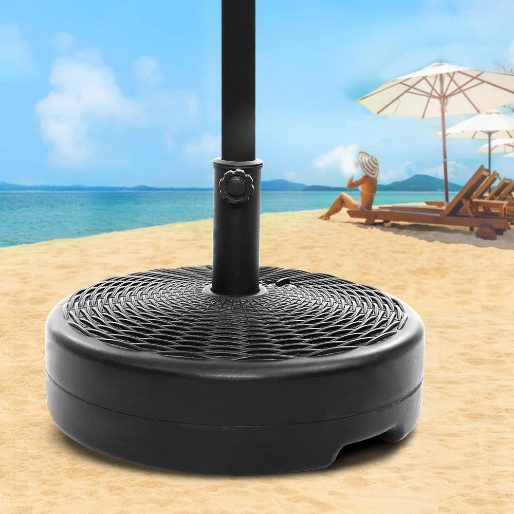 Outdoor Pole Umbrella Stand Base Pod Sand/Water Patio