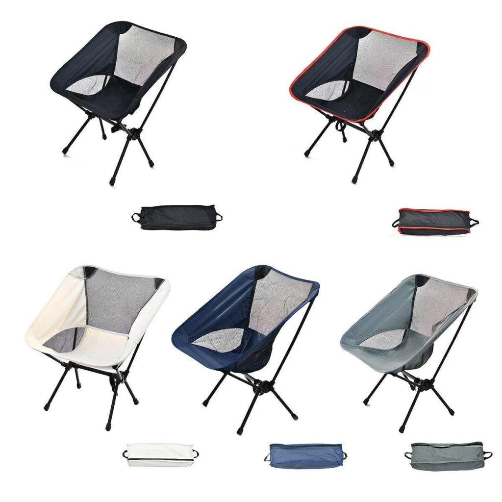 Outdoor Portable Lightweight Folding Camping Chair High