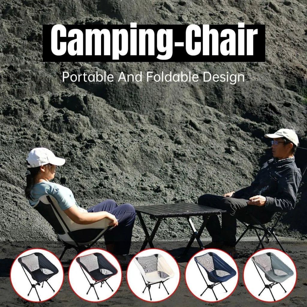 Outdoor Portable Lightweight Folding Camping Chair High