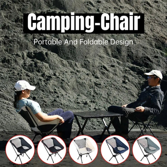 Outdoor Portable Lightweight Folding Camping Chair High