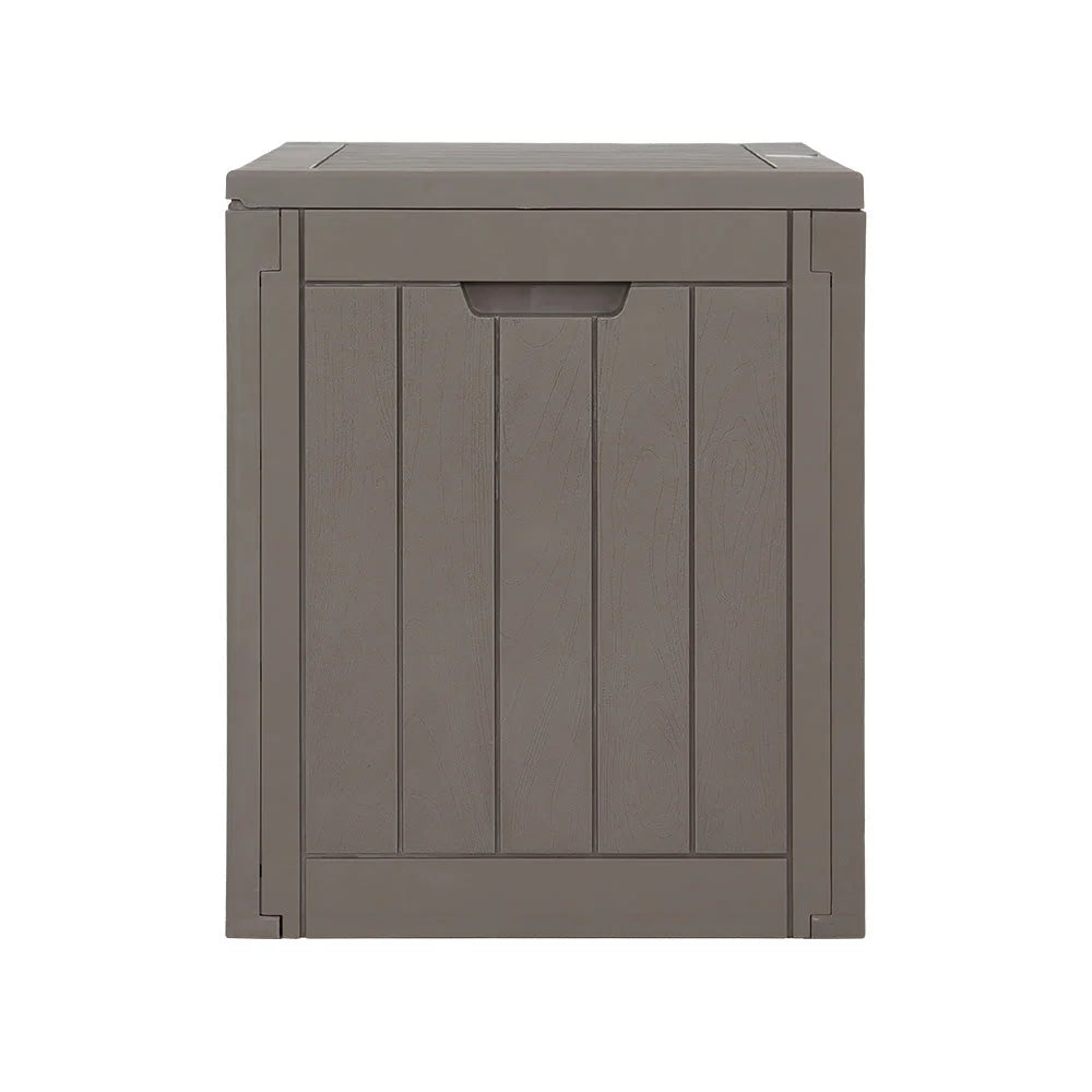 Outdoor Storage Box 118L Lockable Container Indoor Garden