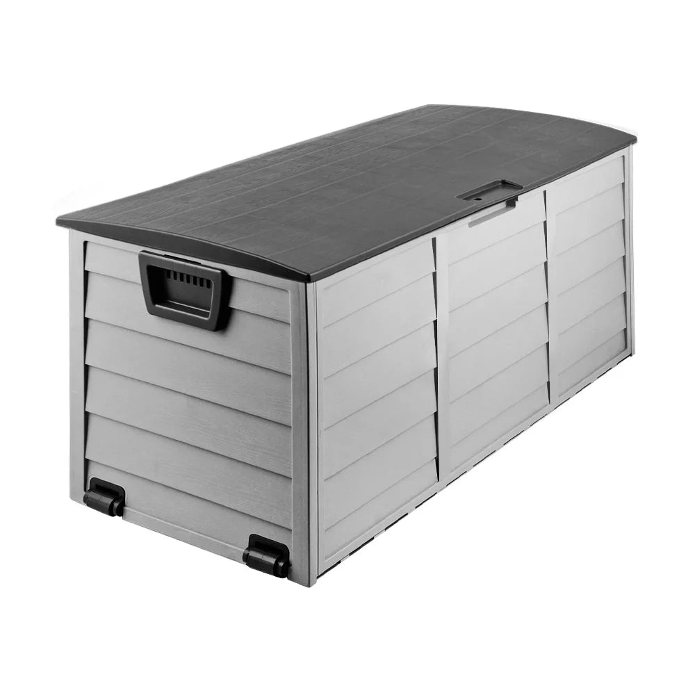 Outdoor Storage Box 290L - Black - Storage