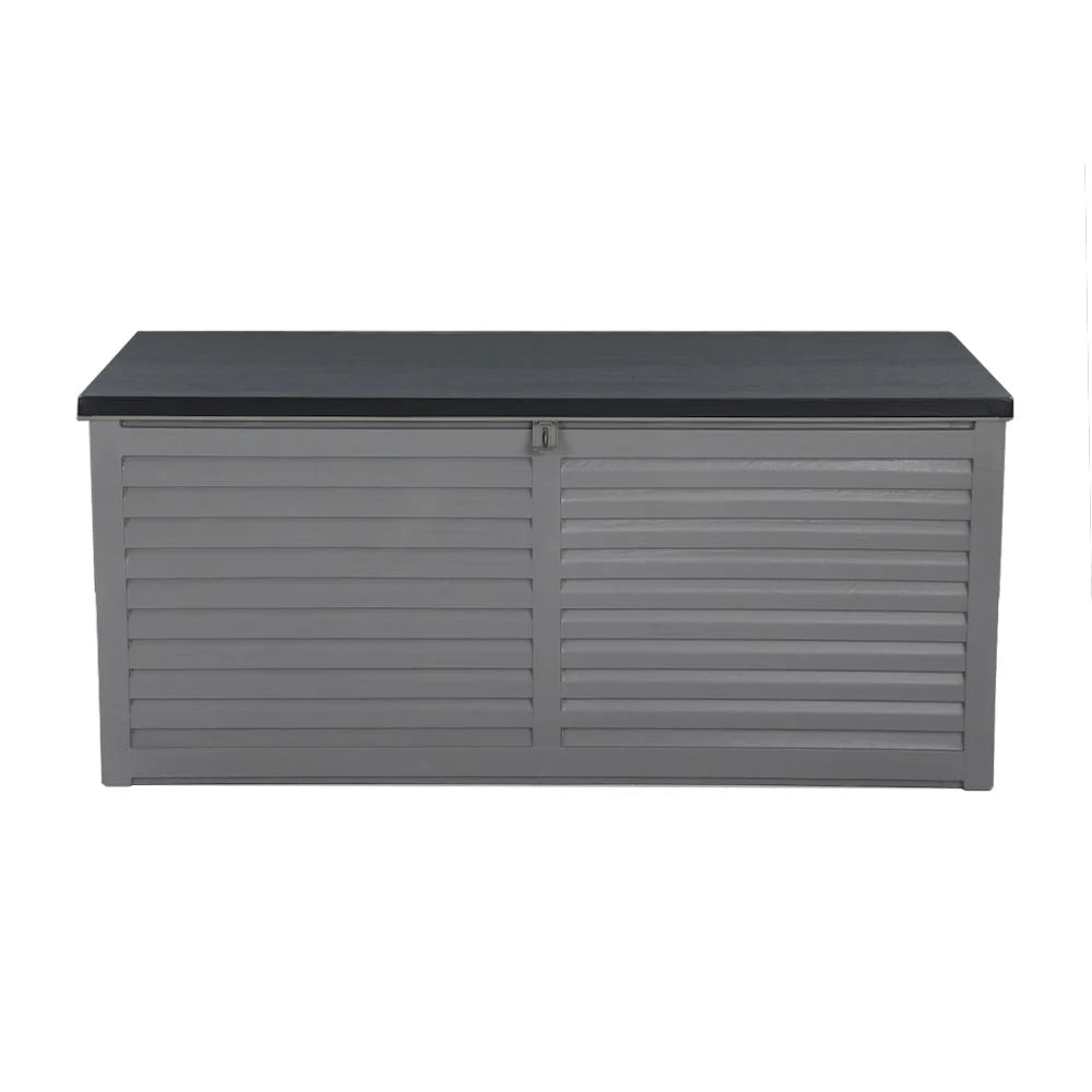 Outdoor Storage Box 490L Bench Seat Indoor Garden Toy Tool