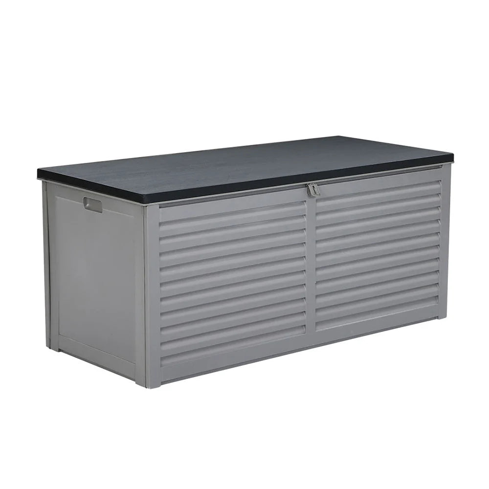 Outdoor Storage Box 490L Bench Seat Indoor Garden Toy Tool