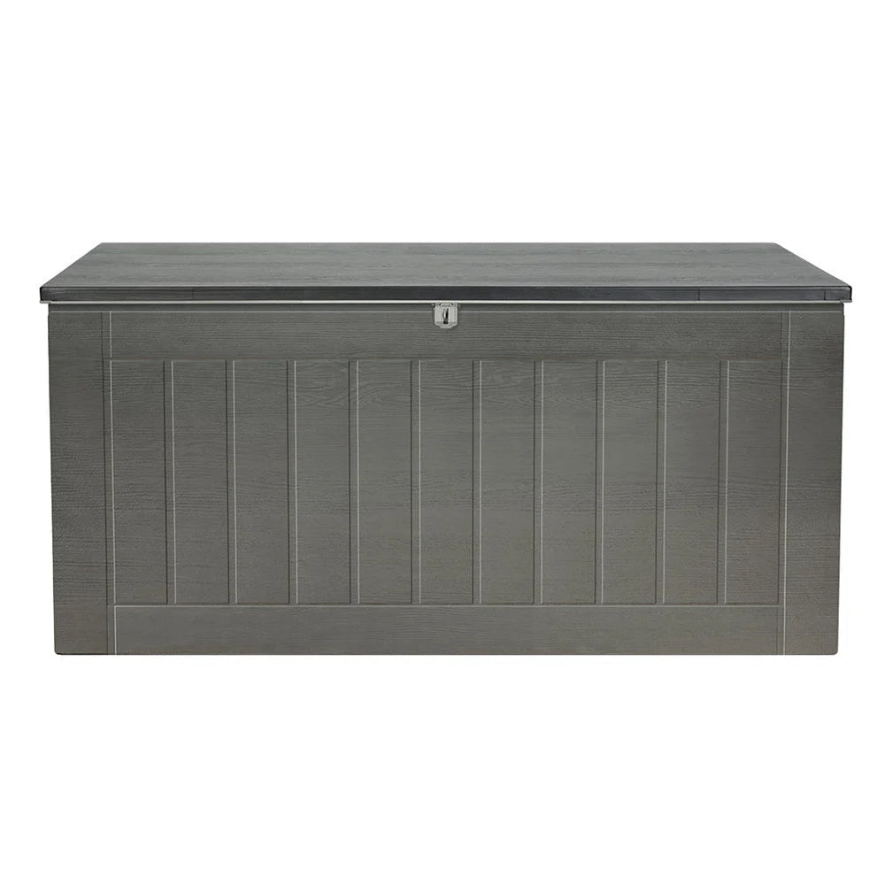 Outdoor Storage Box 830L Lockable Container Garden Bench