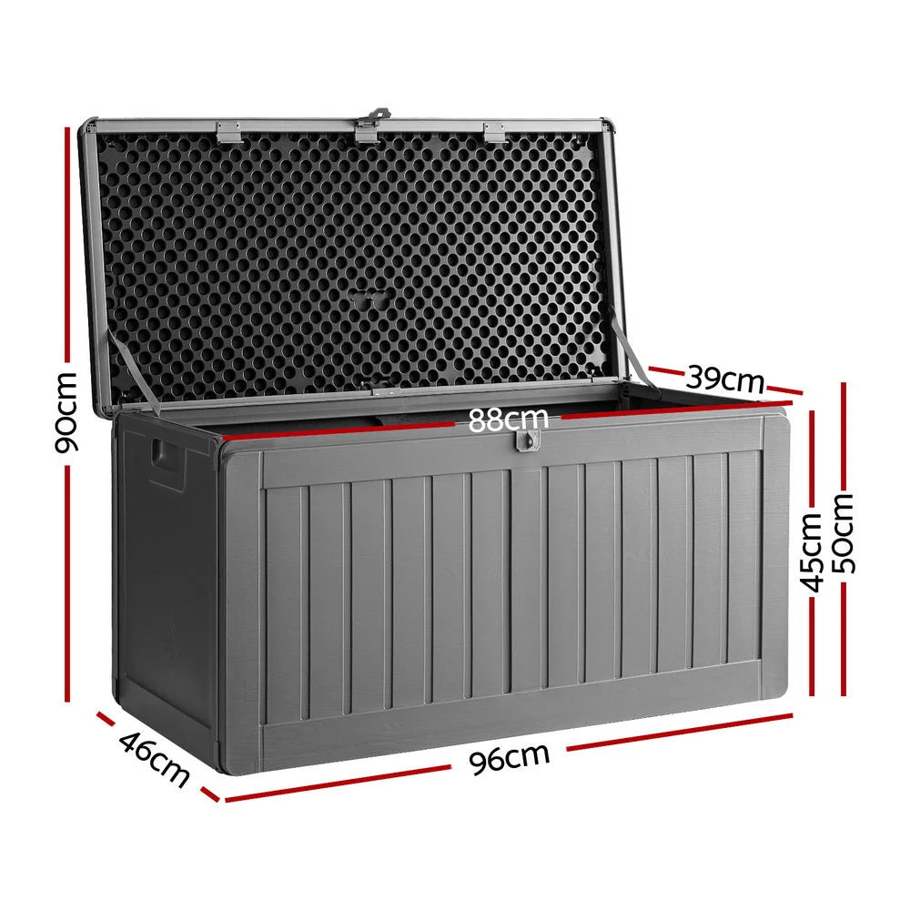 Outdoor Storage Box Bench Seat 190 L - Storage