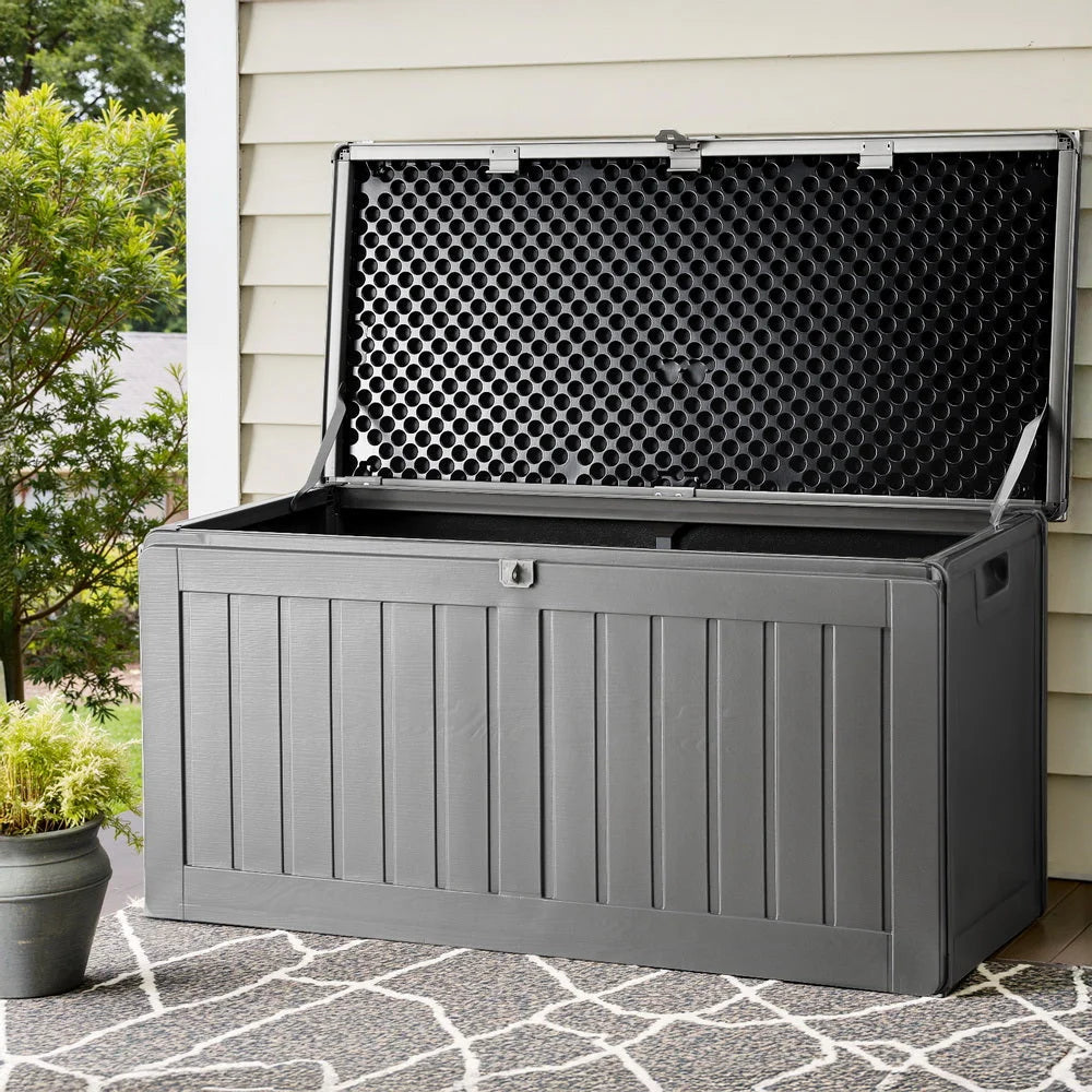 Outdoor Storage Box Bench Seat 190 L - Storage