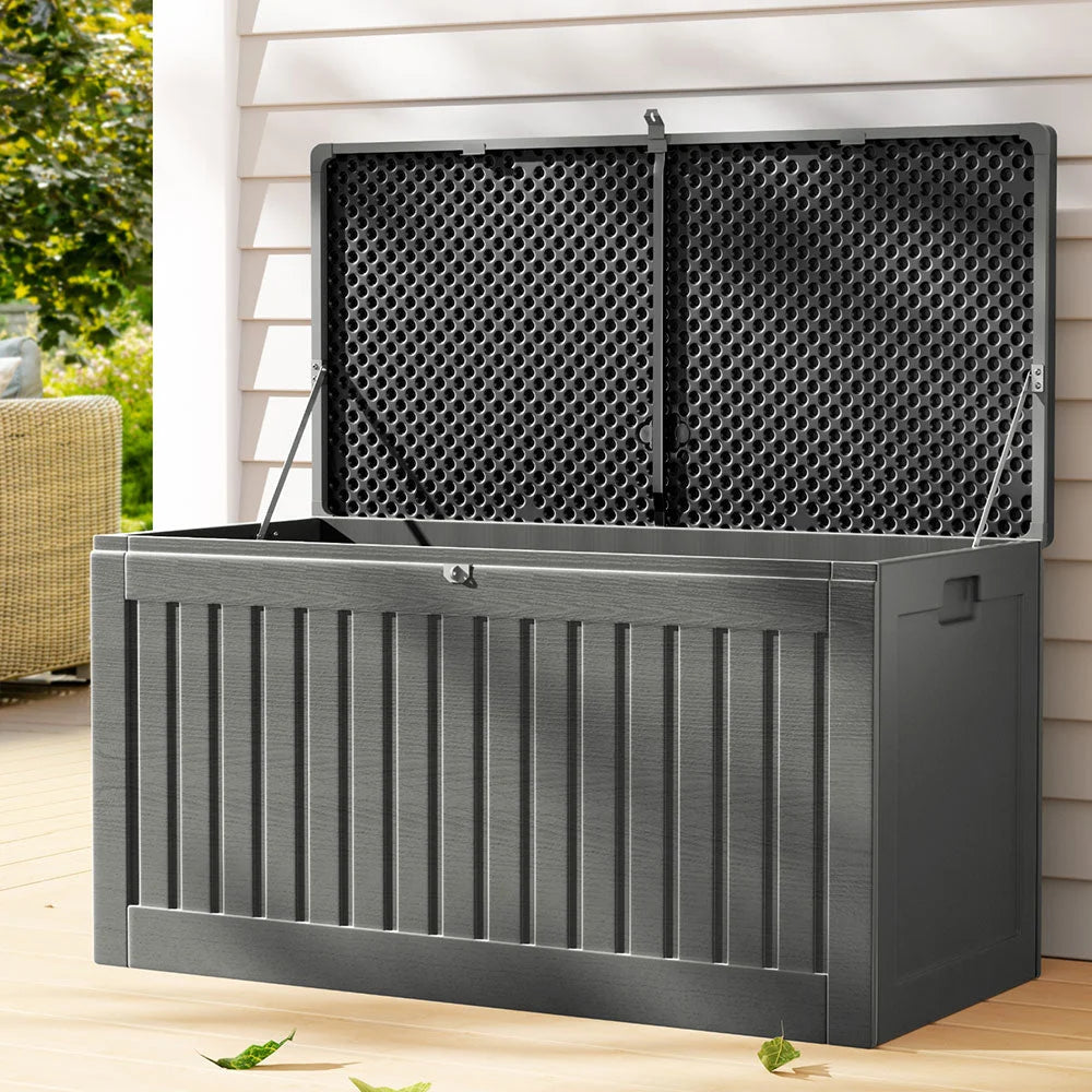 Outdoor Storage Box Container Garden Toy Indoor Tool Chest