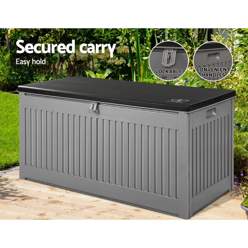 Outdoor Storage Box Container Garden Toy Indoor Tool Chest