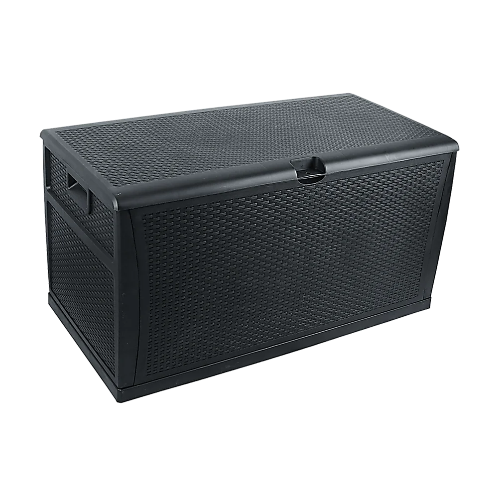 Outdoor Storage Plastic Bench Box 450L Patio Deck Box