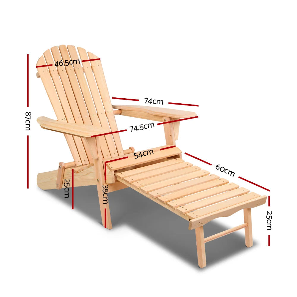 Outdoor Sun Lounge Chairs Set of 2 Patio Furniture Beach