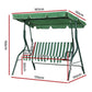 Outdoor Swing Chair Garden Bench Furniture Canopy 3 Seater