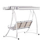 Outdoor Swing Chair Garden Bench Furniture Canopy 3-Seater