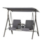 Chair with swing canopy cup holder