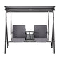 Swing Chair Furniture Canopy Cup Holder 2 Seater