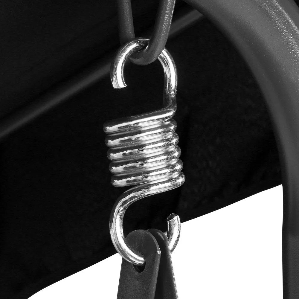 Outdoor Swing Chair Hammock 3-Seater Bench Seat with Canopy