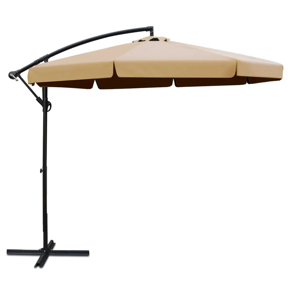 Outdoor Umbrella 3m, Beige