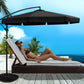 Outdoor Umbrella 3m Black - Outdoor