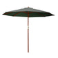 Outdoor Umbrella 3M Pole Stand Sun Beach Garden Deck