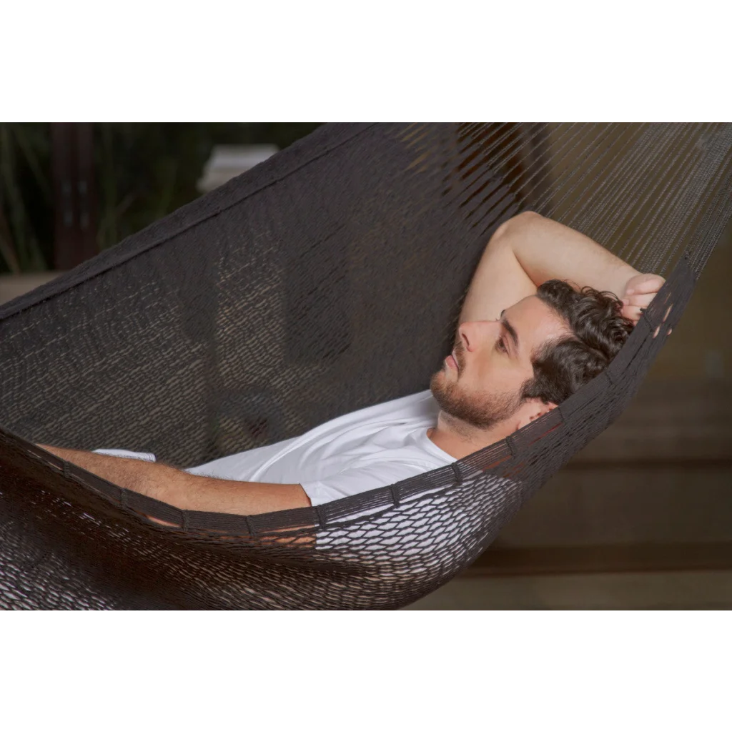 Outdoor undercover cotton Mayan Legacy hammock King size
