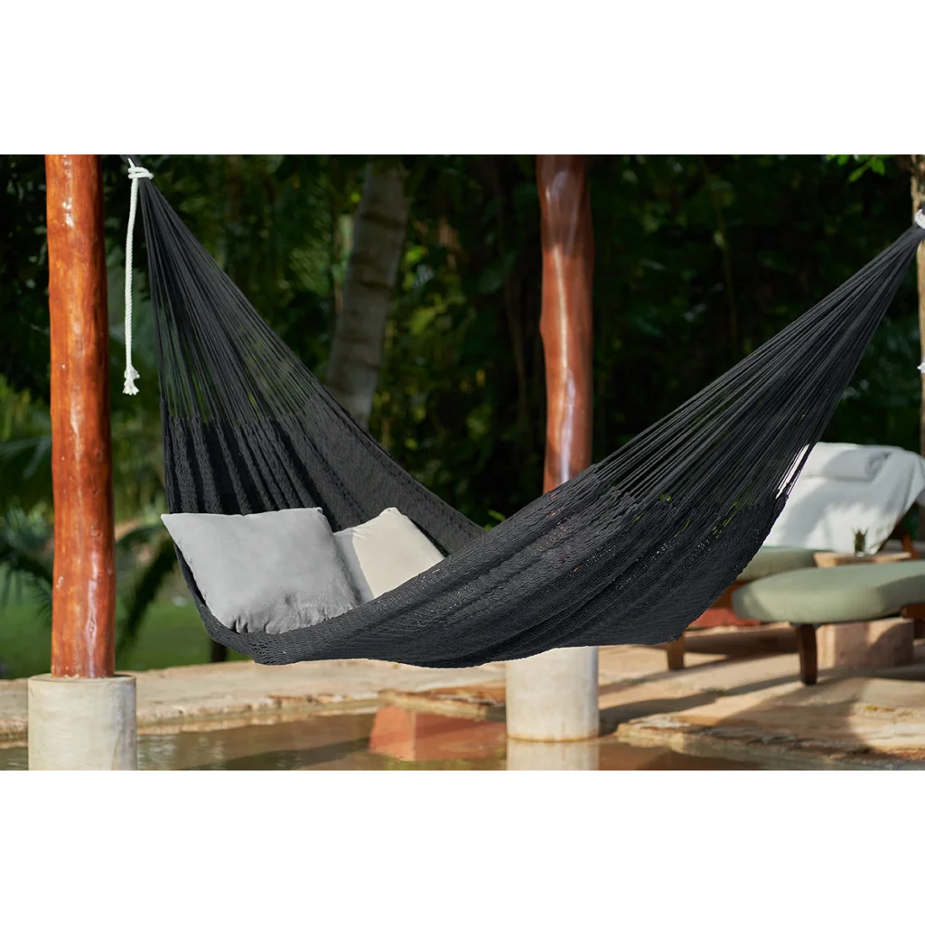 Outdoor undercover cotton Mayan Legacy hammock King size