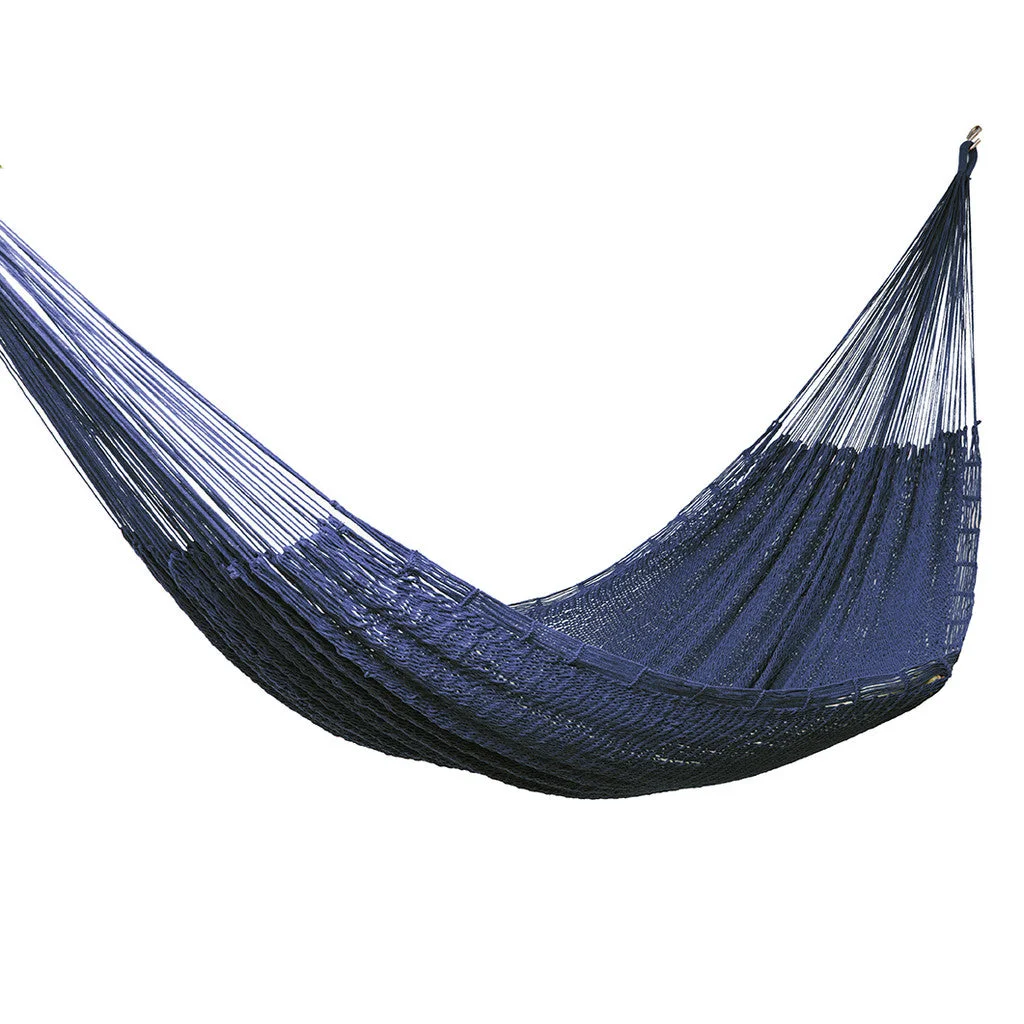 Outdoor undercover cotton Mayan Legacy hammock King size