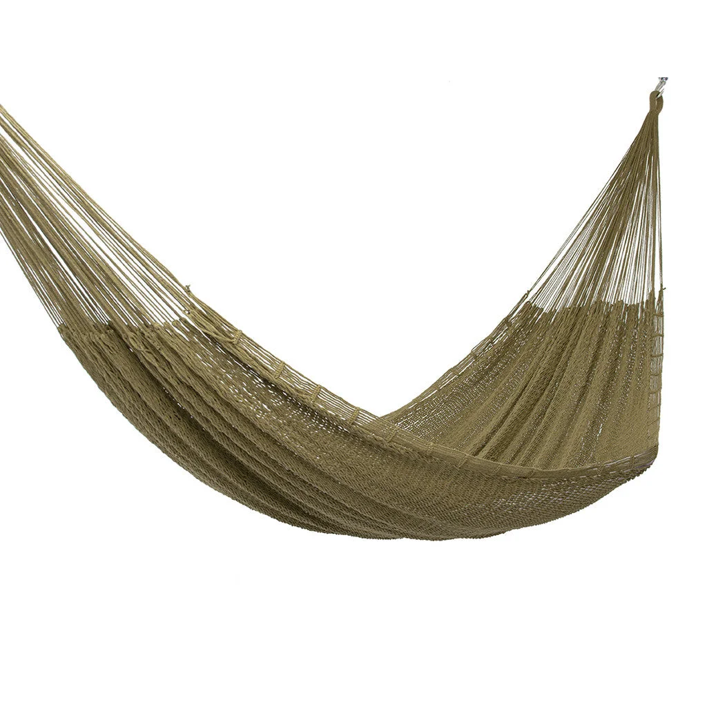 Outdoor undercover cotton Mayan Legacy hammock King size