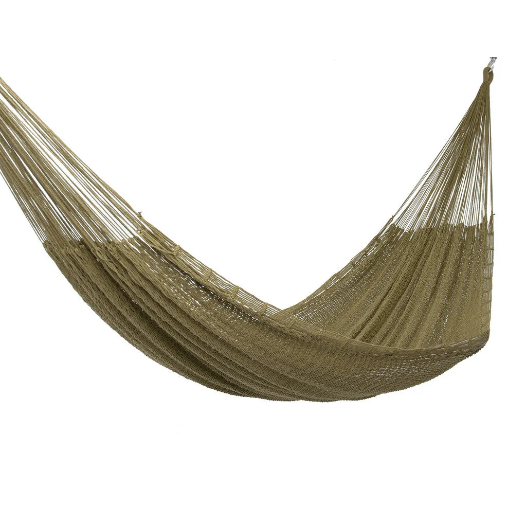 Outdoor undercover cotton Mayan Legacy hammock King size