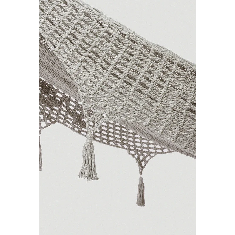Outdoor undercover cotton Mayan Legacy hammock with hand