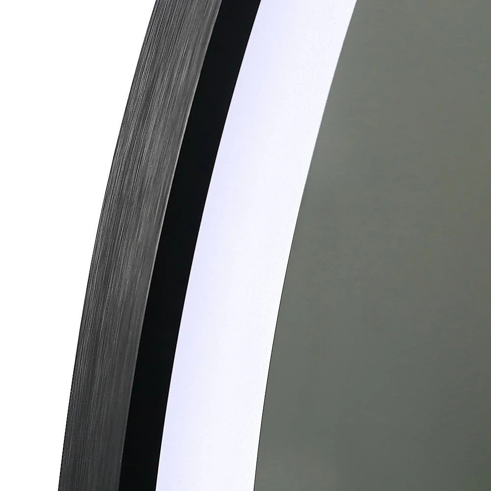 Oval Mirror LED Anti-Fog Illuminated Bathroom Living Room