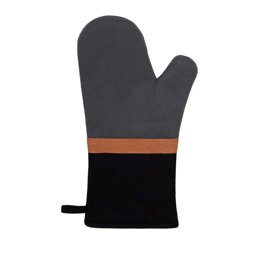 Oven Mitt J Elliot Home Selby Cotton 34x15 cm - Charcoal &