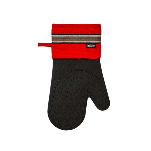 Oven Mitt Ladelle Professional Series Red Silicone - Home &