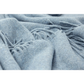 Oxford Throw Blanket Merino Wool Blend - Sky Blue