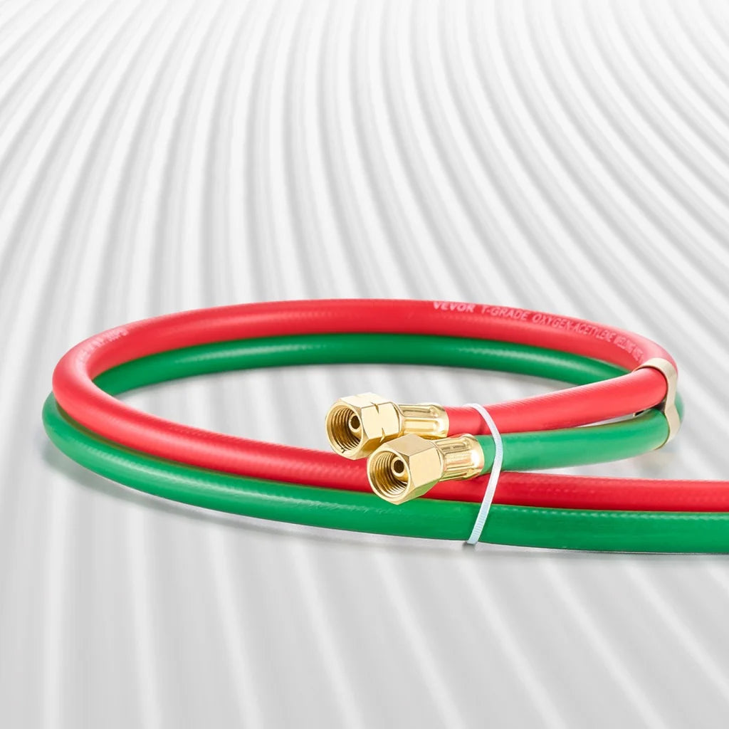 Oxygen Acetylene Hose 1/4-Inch x 100FT T Grade Hose 300PSI