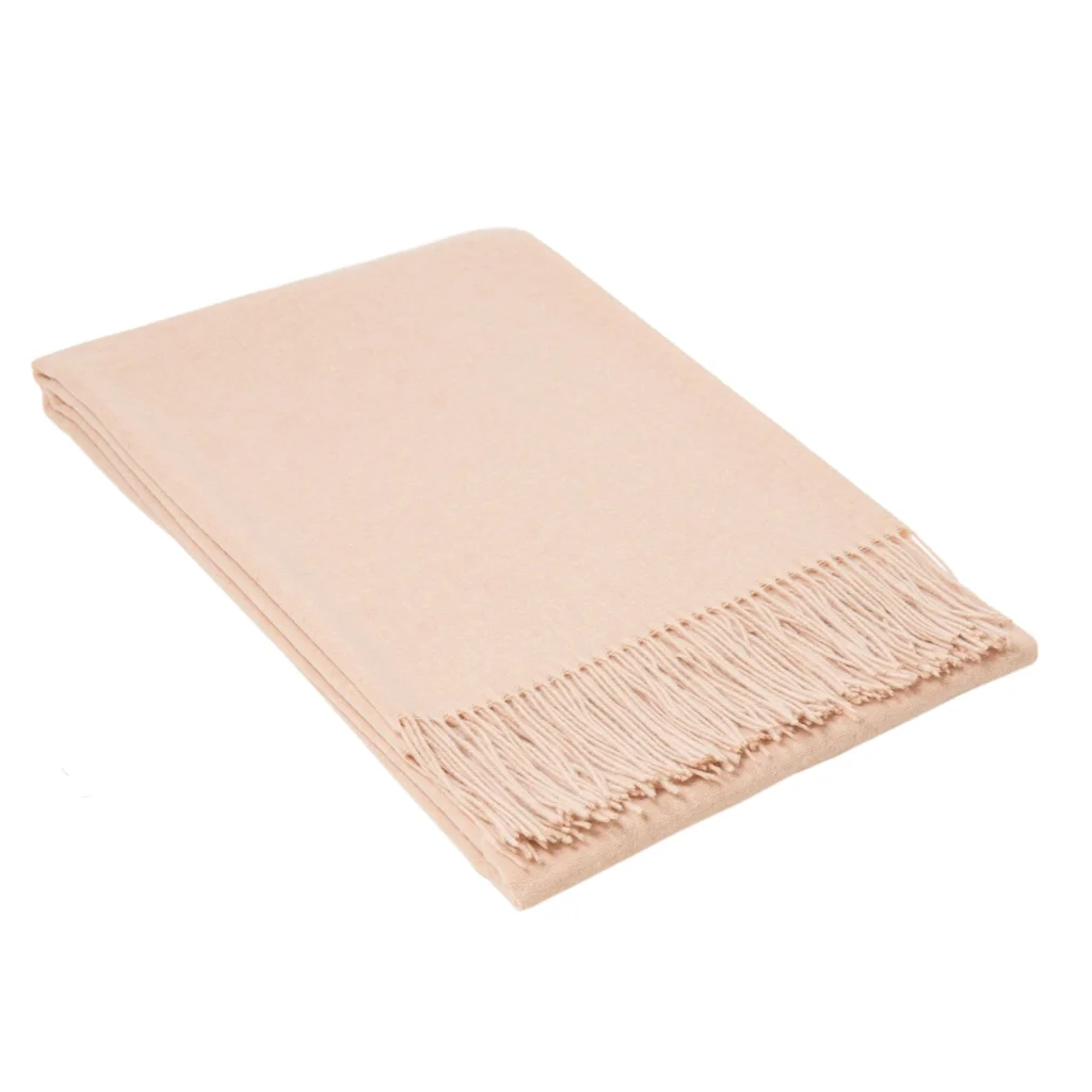 Paddington Throw - Fine Wool Blend - Blue