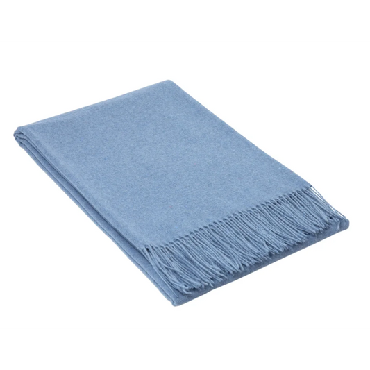 Paddington Throw - Fine Wool Blend - Blush