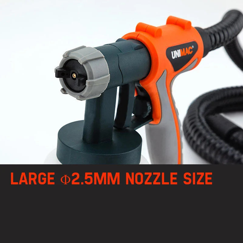 Paint Sprayer Gun UNIMAC 740W HVLP DIY Spray Station Tool