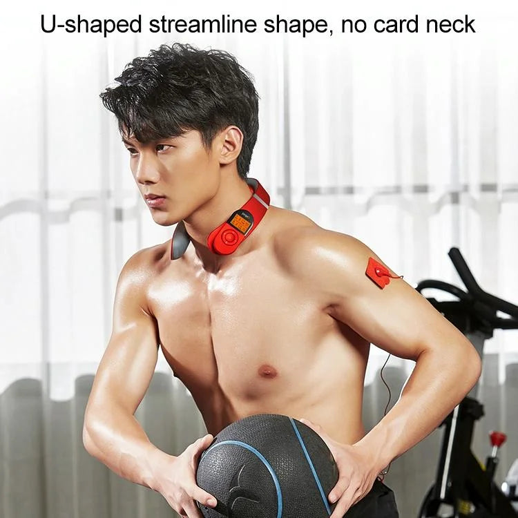 Pangao Smart Neck Massager Pulse Physiotherapy Device