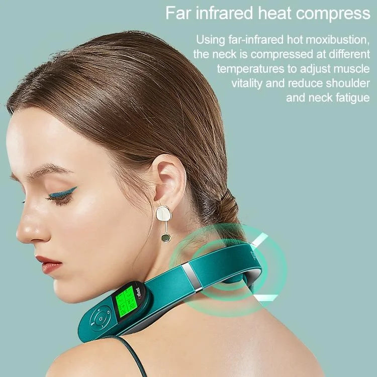 Pangao Smart Neck Massager Pulse Physiotherapy Device