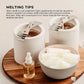 Paraffin Wax Blocks 1Kg - Refined Hard Unscented Chunks