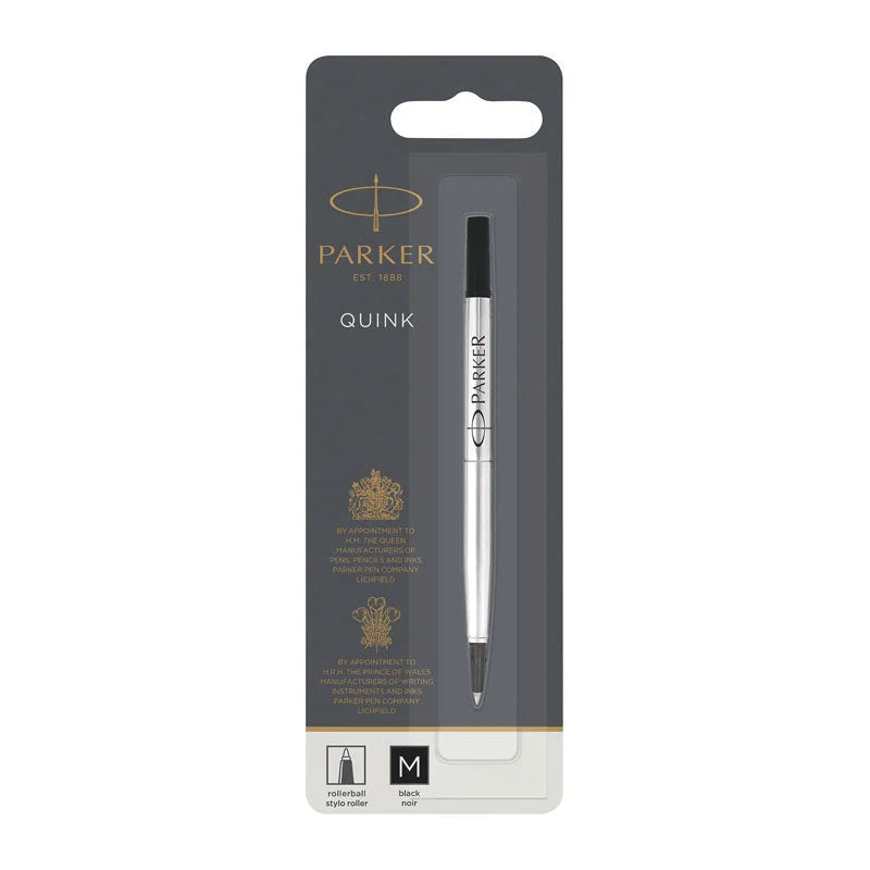 PARKER Roller Ball Refill Medium Black