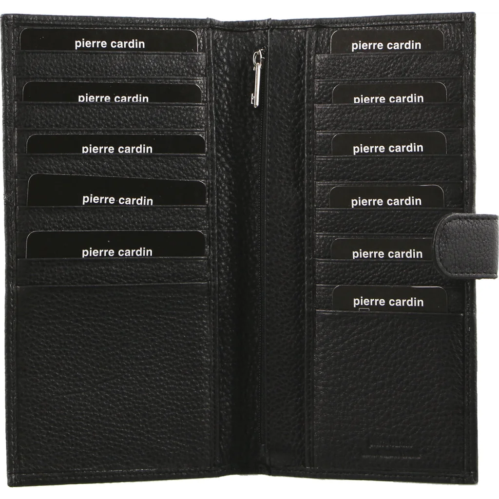 Passport Holder Pierre Cardin Leather Travel Wallet