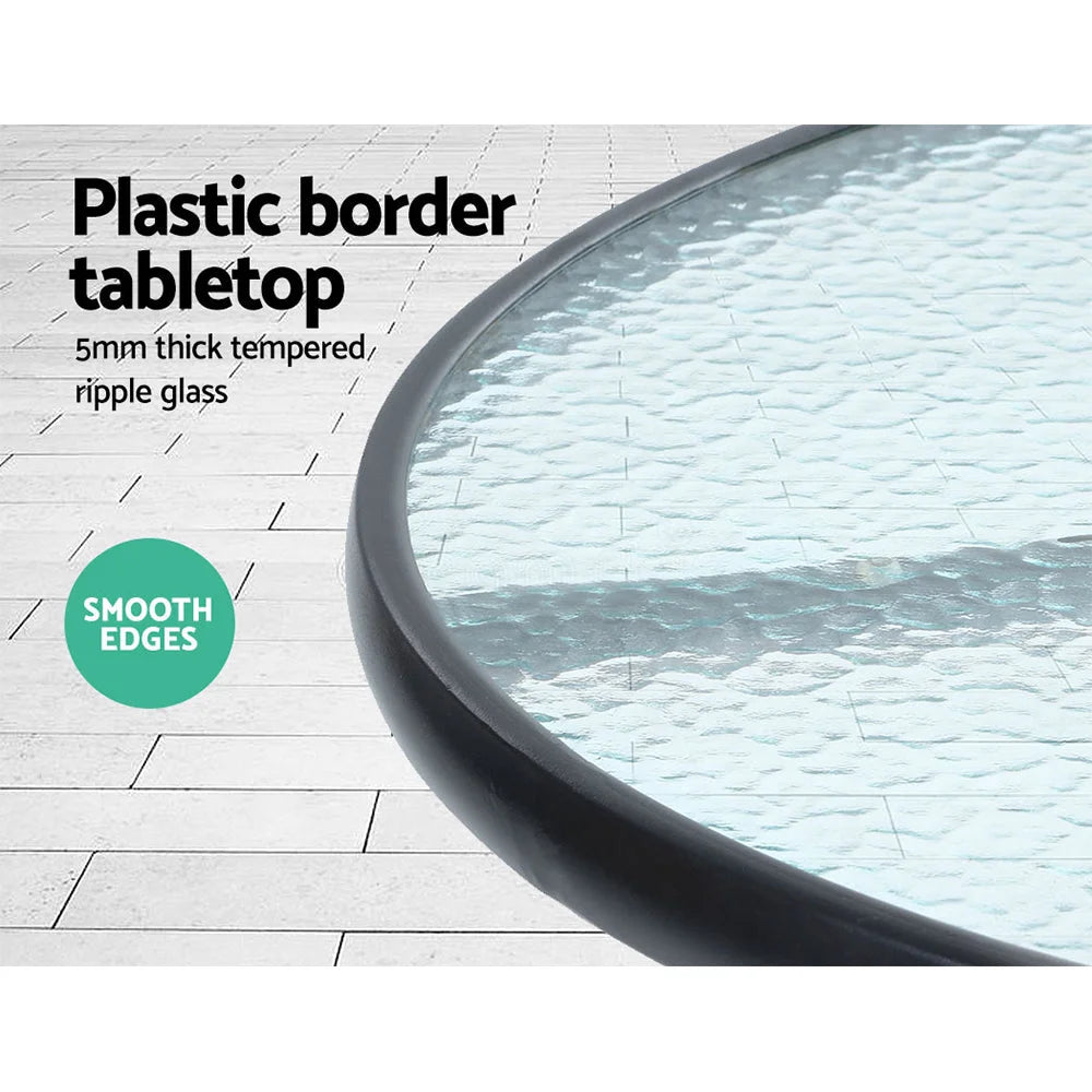 Patio Furniture Dining Chairs Table Setting Bistro Set