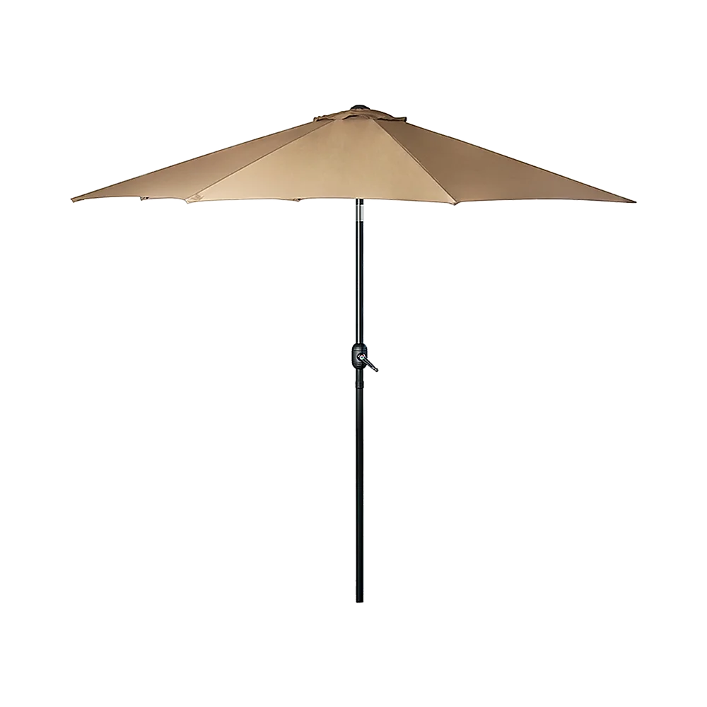 Patio Umbrella 9FT Outdoor Garden Table with 8 Sturdy Ribs