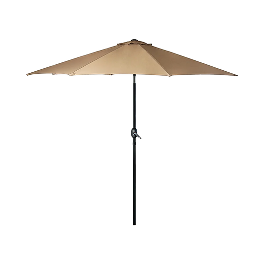 Patio Umbrella 9FT Outdoor Garden Table with 8 Sturdy Ribs