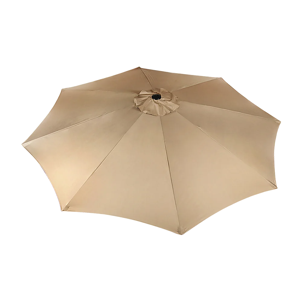 Patio Umbrella 9FT Outdoor Garden Table with 8 Sturdy Ribs