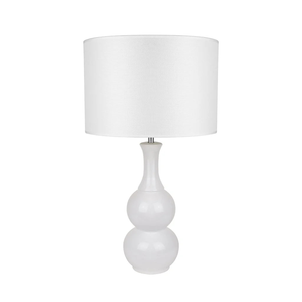 Pattery Barn Table Lamp - White - Home & Garden